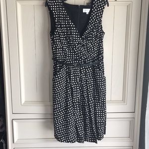 Black &white polka dot Jessica Simpson dress. NWT